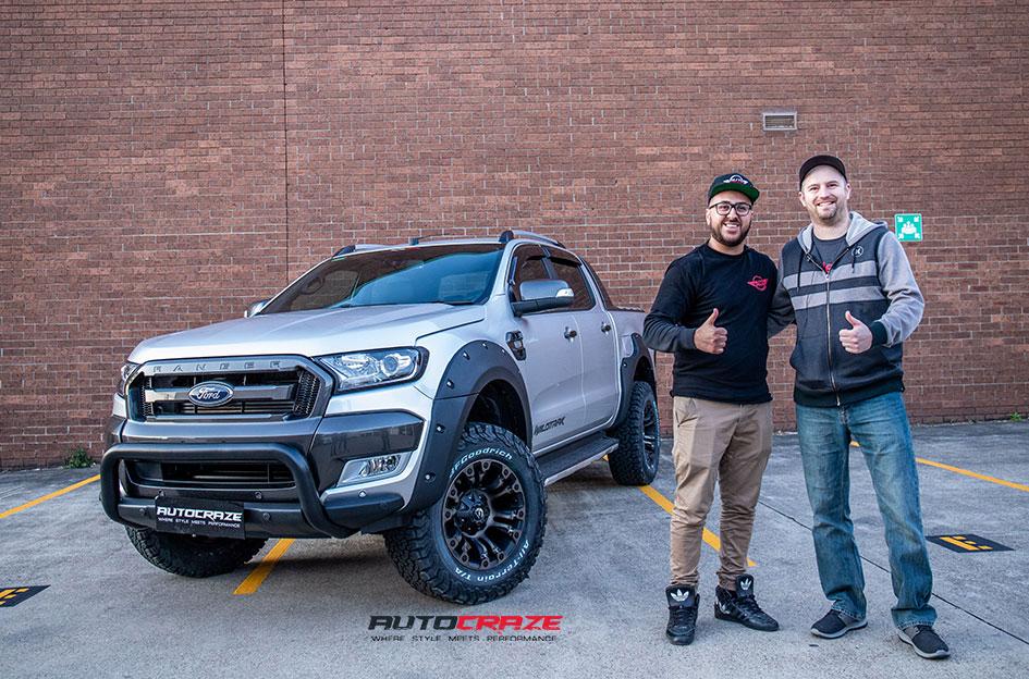 FORD-RANGER-VAPOR-BLACK-MACHINED-WITH-DARK-TINT